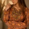 Amber Bloom Embroidered